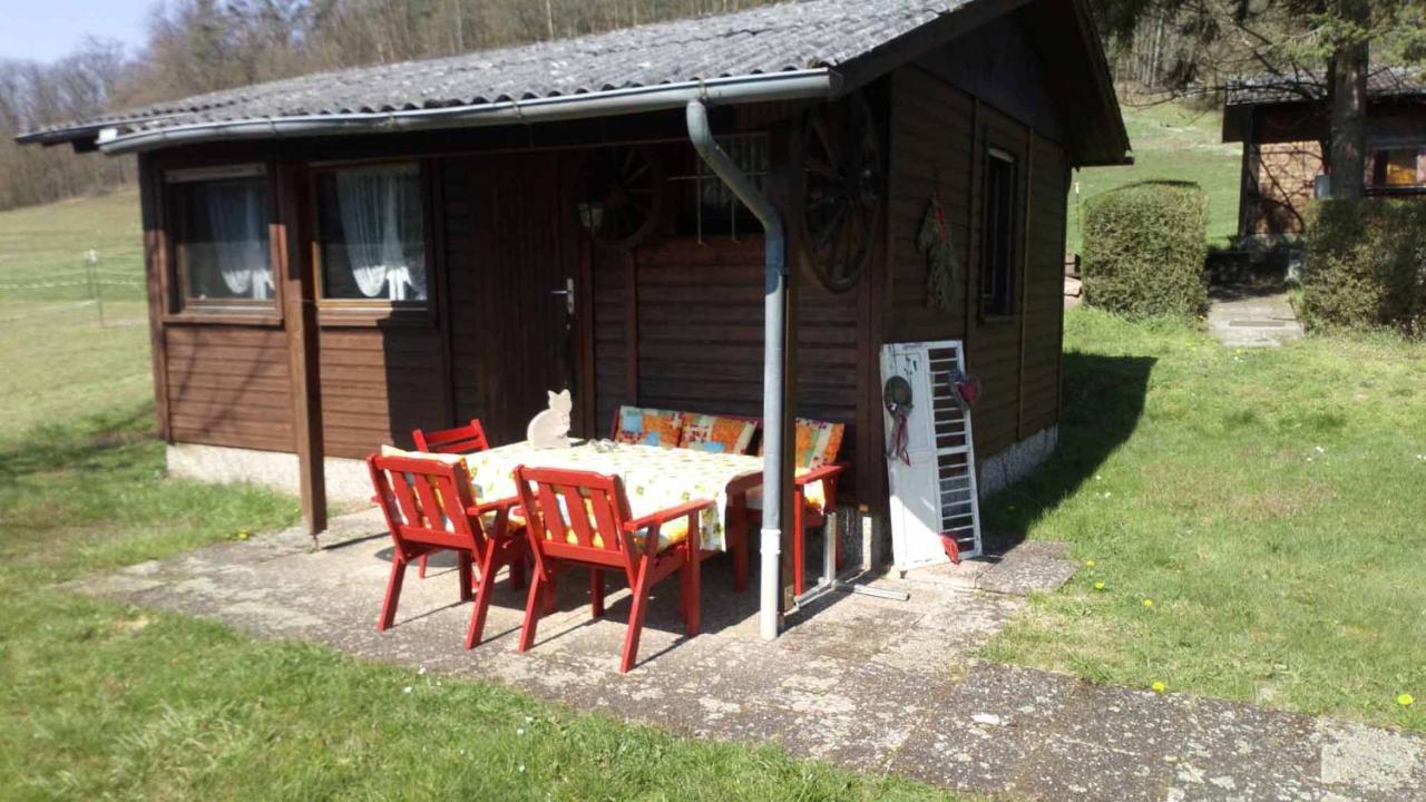 Reitstation Rossmuehle Daire Gräfendorf Dış mekan fotoğraf